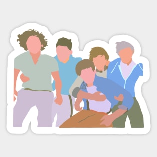 One D Inspired Air Freshener Sticker